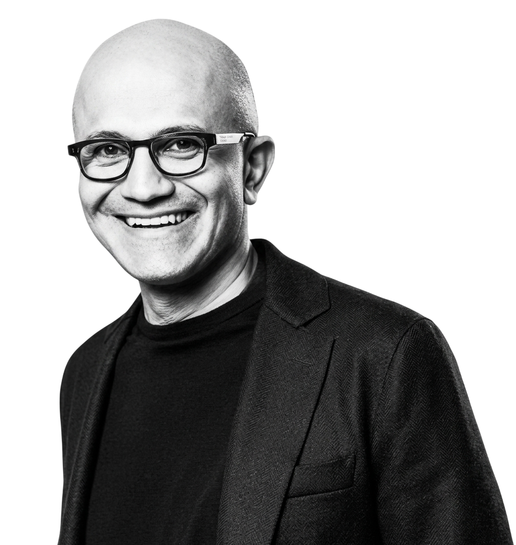Portrait of Satya Nadella