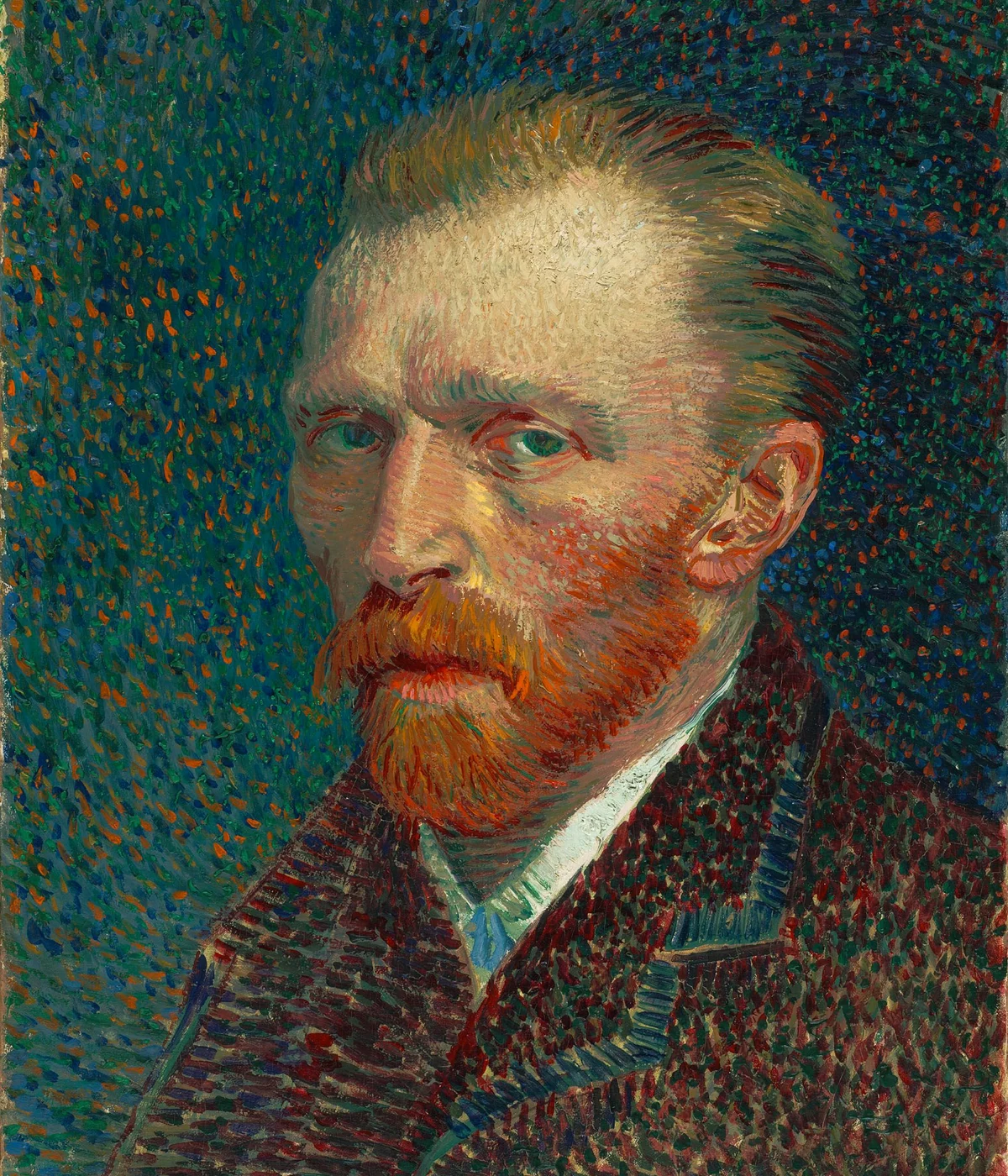 Self-portrait of Vincent van Gogh